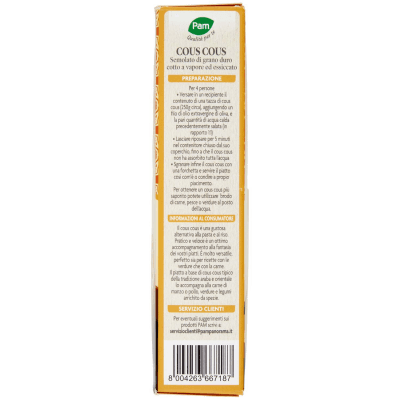 PAM PANORAMA Cous Cous 500 g – immagine 12