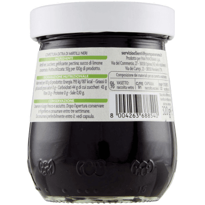 PAM Qualità per te Confettura Extra di mirtilli neri 320 g – immagine 11