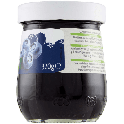 PAM Qualità per te Confettura Extra di mirtilli neri 320 g – immagine 12