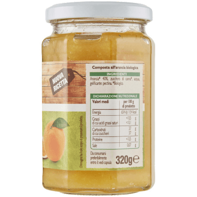 BIO Composta all'arancia Biologica 320 g – immagine 12