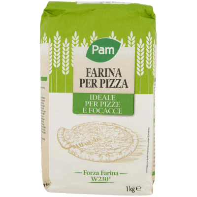 PAM Farina per Pizza Ideale per Pizze e Focacce 1 kg – immagine 9