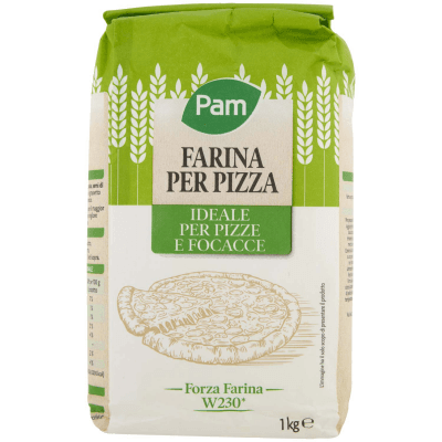 PAM Farina per Pizza Ideale per Pizze e Focacce 1 kg – immagine 11