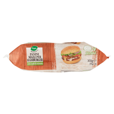 PAM Qualità per te Panini Maxi per Hamburger 4 x 75 g – immagine 14
