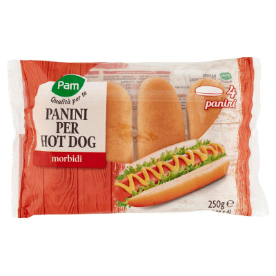 PAM Qualità per te Panini per Hot Dog 4 x 62,5 g – immagine 9