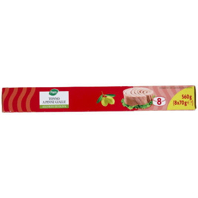 PAM Tonno a Pinne Gialle all'Olio di Oliva 8 x 70 g – immagine 14