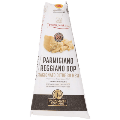 TESORI DELL'ARCA Parmigiano Reggiano DOP Stagionato Oltre 30 Mesi Aromatico 0,300 kg – immagine 9