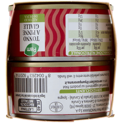 PAM Tonno a Pinne Gialle all'Olio di Oliva 5 x 70 g – immagine 10