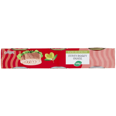 PAM Tonno a Pinne Gialle all'Olio di Oliva 3 x 80 g – immagine 13
