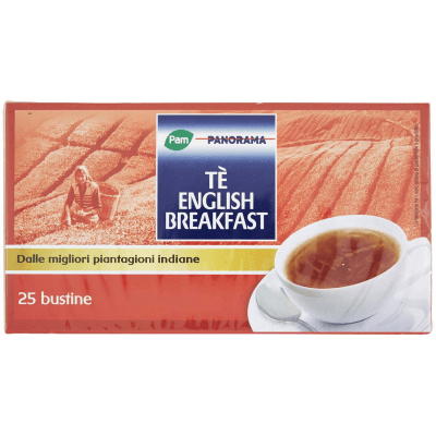 PAM PANORAMA Tè English Breakfast 50g (2g x 25) – immagine 9