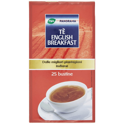 PAM PANORAMA Tè English Breakfast 50g (2g x 25) – immagine 11