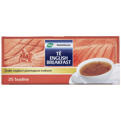 PAM PANORAMA Tè English Breakfast 50g (2g x 25) – immagine 13