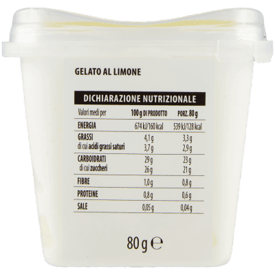 TESORI DELL'ARCA Gelato Limone 80 g – immagine 10