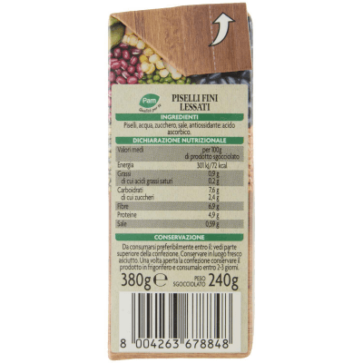 PAM Qualità per te Piselli Fini 380 g – immagine 12