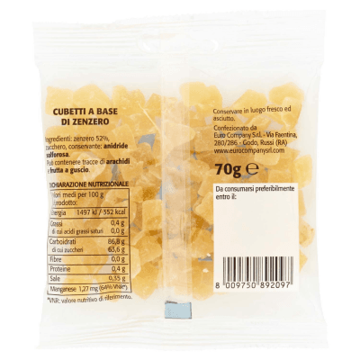 Zenzero a cubetti 70g – immagine 4