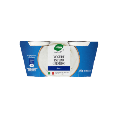 PAM PANORAMA Yogurt intero Cremoso Bianco 250g (125g x 2) – immagine 9