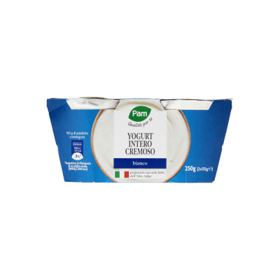 PAM PANORAMA Yogurt intero Cremoso Bianco 250g (125g x 2) – immagine 11