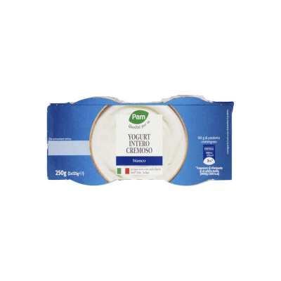 PAM PANORAMA Yogurt intero Cremoso Bianco 250g (125g x 2) – immagine 13