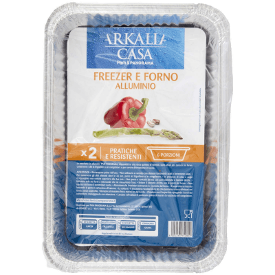 ARKALIA CASA Freezer e Forno Alluminio 6 Porzioni 2 pz – immagine 9