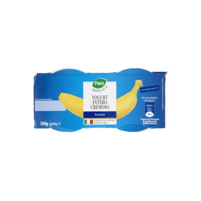 PAM PANORAMA Yogurt intero Cremoso alla Banana 250g (125g x2) – immagine 13
