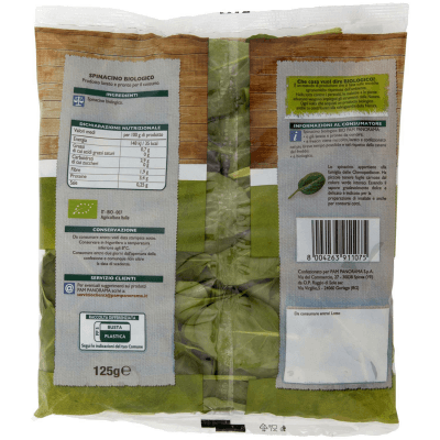 BIO Spinacino Biologico 125 g – immagine 11
