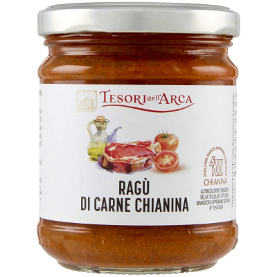 TESORI DELL'ARCA Ragù di Carne Chianina 180 g – immagine 9