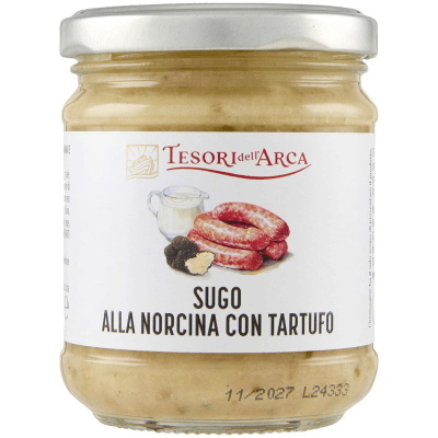 TESORI DELL'ARCA Sugo alla Norcina con Tartufo 180 g – immagine 9
