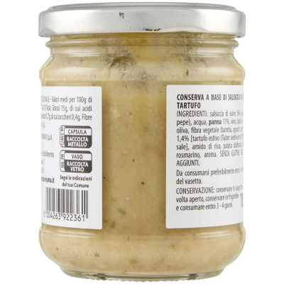 TESORI DELL'ARCA Sugo alla Norcina con Tartufo 180 g – immagine 11