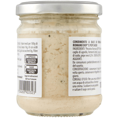 TESORI DELL'ARCA Sugo Cacio e Pepe 180 g – immagine 11