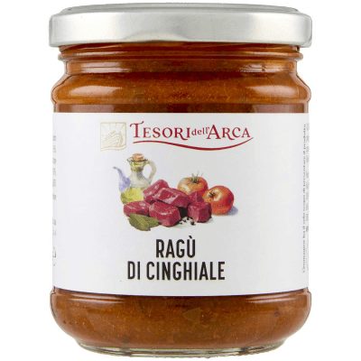 TESORI DELL'ARCA Ragù di Cinghiale 180 g – immagine 9