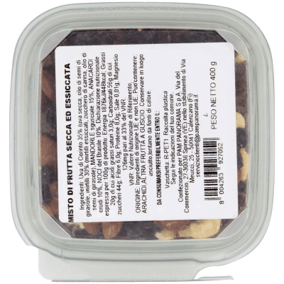 PAM Mix Frutta Secca ed Essiccata 400 g – immagine 11