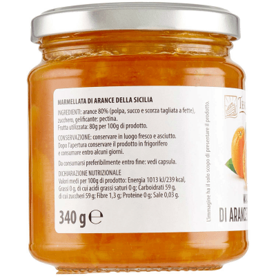 TESORI DELL'ARCA Marmellata di Arance della Sicilia 340 g – immagine 10