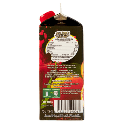 Oranfrizer 100% Spremuta di "Arancia Rossa di Sicilia IGP" 750 ml – immagine 12