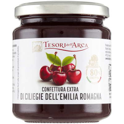 TESORI DELL'ARCA Confettura Extra di Ciliegie dell'Emilia Romagna 340 g – immagine 9