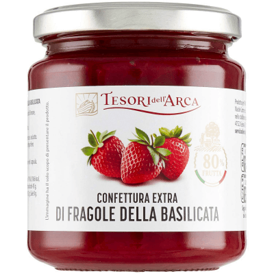 TESORI DELL'ARCA Confettura Extra di Fragole della Basilicata 340 g – immagine 9