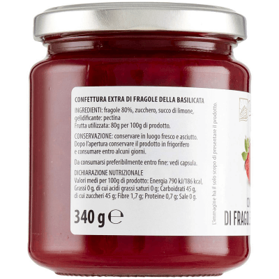 TESORI DELL'ARCA Confettura Extra di Fragole della Basilicata 340 g – immagine 10