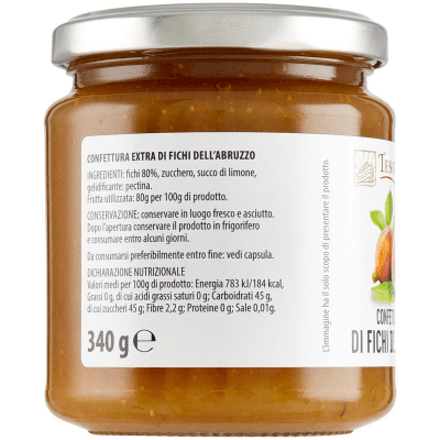 TESORI DELL'ARCA Confettura Extra di Fichi dell'Abruzzo 340 g – immagine 10