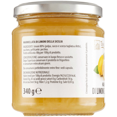 TESORI DELL'ARCA Marmellata di Limoni della Sicilia 340 g – immagine 10