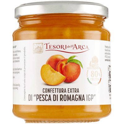 TESORI DELL'ARCA Confettura Extra di "Pesca di Romagna IGP" 340 g – immagine 9