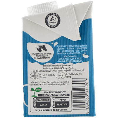 PAM Qualità per te Latte UHT parzialmente scremato 0.5 L – immagine 12