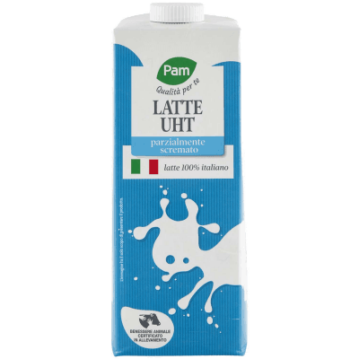PAM Qualità per te Latte UHT parzialmente scremato 1 L – immagine 9