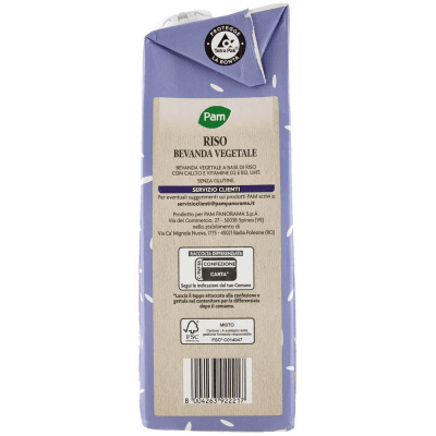 PAM Riso Bevanda Vegetale 1 L – immagine 12