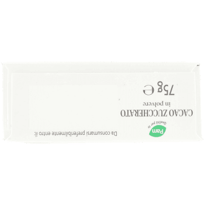 PAM Qualità per te Cacao Zuccherato in polvere 75 g – immagine 14