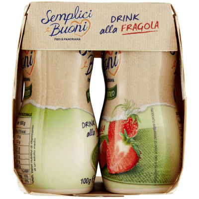 SEMPLICI E BUONI Probiotico Drink alla Fragola 600g (100g x 6) – immagine 10