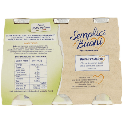 SEMPLICI E BUONI Probiotico Drink Bianco 600g (100g x 6) – immagine 11