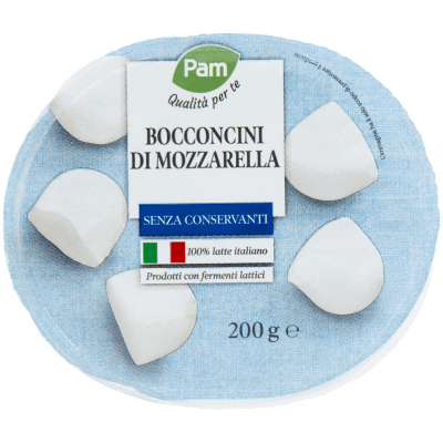 PAM Qualità per te Bocconcini di Mozzarella 200 g – immagine 9