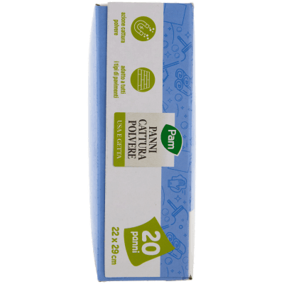 PAM Panni Cattura Polvere Usa e Getta 22 x 29 cm 20 pz – immagine 10