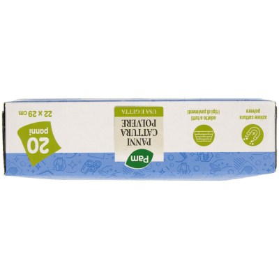 PAM Panni Cattura Polvere Usa e Getta 22 x 29 cm 20 pz – immagine 13