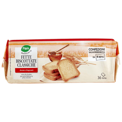 PAM Qualità per te Fette Biscottate Classiche 9 x 36 g – immagine 13