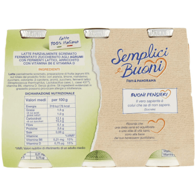 SEMPLICI E BUONI Probiotico Drink agli Agrumi 600g (100g x 6) – immagine 11