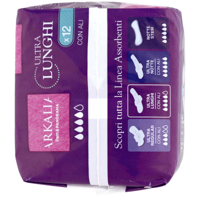 ARKALIA Assorbenti Ultra Lunghi con Ali 12 pz – immagine 12